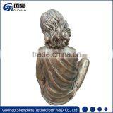 Life Size Bronze Girl Reading Statue Sculpture Decoration thumbnail-2
