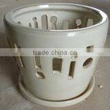 Orchid planters, Cactus pots, bonsai pots, Vietnam tall indoor ceramic pots, Vietnam small indoor ceramic pots,