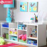 Hot Sale Wood Cube Storage Shelf Easy Assembly Collection Bookcase 4 Tiers Multifunction Bookshelf Wholesale thumbnail-5