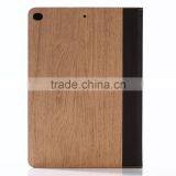 Nature Wood Grain PU Card Bumper/pocket Cell Phone Case for Ipad thumbnail-6