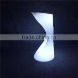 Hotel Bar Sets Novelty Bar Stools 42*38*80cm Bar Chairs With LEDs Inside Plastic Shell Body thumbnail-6