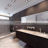 Chinese Interior Design Natural Stone Top Polishing White Marble Tile thumbnail-2