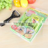 2 IN 1 Julienne Peeler multifunctional vegetable cutter cleaning grater kitchen chopping tools