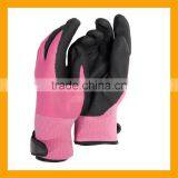 Ladies Weedmaster Gardening Gloves Foam Nitrile Coated Gloves thumbnail-1