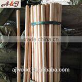 Natural Wooden Mop Stick 120*2.2 cm With Italian Screw thumbnail-3