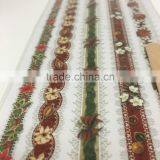 Embroidery Lace Rub-ons Transfer, X'mas Season Transfer Sticker, Decoration Embroidery Lace Transfer With Stick thumbnail-3