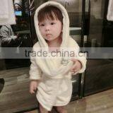 Wholesale Comfortable Kids Bathrobe Baby Bathrobe With Hood Kids thumbnail-5