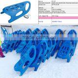 Snow Ice Sledge Winter Toboggan Solid Durable Fast With Steering Wheel Snow-Ice-Sledge-Winter-Tobogga thumbnail-5