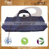 New Design Denim Tote Bag With Handle & With Loop Closure thumbnail-6