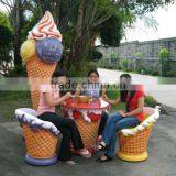 Plastic Ice Cream Chair thumbnail-5