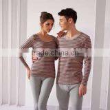 Unisex Pajama Set for Couple Thermal Underwear Cotton Fabric thumbnail-2