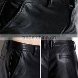New Design UK Style Metro Sexual Fashion Straight Mens Leather Shorts thumbnail-4