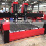 Two Heads Cnc Stone Granite Engraving Machine for Stone Wood Metal Engraving or Cutting Machine