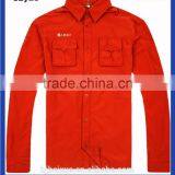 Wholesale China New Style Custom Printing 100% Cotton Long Sleeve Man Shirt With Logo Design thumbnail-1