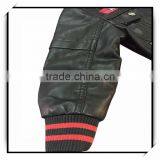 New Style Factory Custom Winter Jacket Leather thumbnail-6
