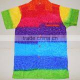 Rainbow Mens Hawaiian Shirts thumbnail-2