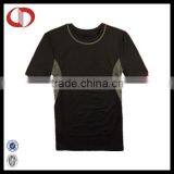 Black Dry Fit Men Running t Shirt