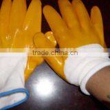 Yellow Nitrile Coated Gloves With Head Protection thumbnail-2