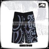 Men's Tattoo Print Quick Dry Board Shorts Swim Trunks thumbnail-2