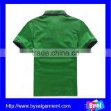 Wholesale 100% Cotton Men's Plain Yellow Polo t Shirt With Short Sleeve Custom Design thumbnail-6