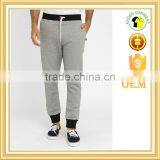 95% Cotton 5% Spandex Two Tones Loose Joggers