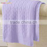 New Style Kids Bright Colors Warm Cable Throw Blankets thumbnail-1