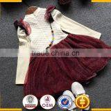 Hot Sale Winter Girl Christmas Outfits Princess Girl Set Fancy Dresses for Girls thumbnail-2