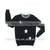 Cotton Men's Jacquard Pullover Sweater thumbnail-1