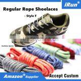 Custom Regular Muti-Colors Rope Yeezy Rope Laces - Hiking Bootstrings for Climbing Fans Men & Women - Amazon / EBay Supplier thumbnail-1