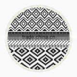 Walson Wholesale Drop Shipping Printing Design Microfiber Printed Beach Towels Round Beach Towel thumbnail-1