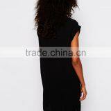 Kater Dress With Textured Seam Detail and Short Sleeves thumbnail-2