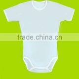 100% Organic Cotton Single Jersey Body Suite (White, Off White & Dyed) thumbnail-1