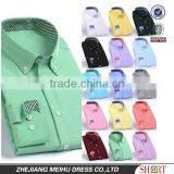 Latest Oxford Multi Colored Micro Gingham Contrast Slim Fit Autumn Mens Shirts thumbnail-1