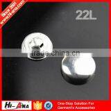 Hi-ana Button1 Free Sample Available Good Price Wholesale Aluminum Cover Buttons thumbnail-1