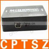 Mini HDMI 1.4 to HDMI+Audio Repeater 3D Video & 4Kx2K Audio Extractor Splitter thumbnail-3