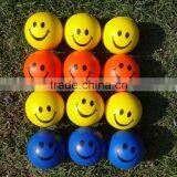 Promotional Smiling Face PU Foam Ball Keychian thumbnail-2