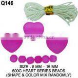 (Q146) 600G HEART SERIES BEADS thumbnail-1