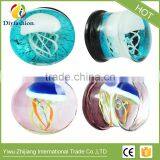 Hot Sell High Quality Comfortable Glass Marine Jellyfish Auricle Ear Plug thumbnail-5