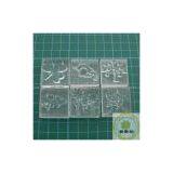 Flower Design Acrylic Stamp | Soap Stamper | Customized Stamps | Acrylic Stamps | Soap Stamps thumbnail-2