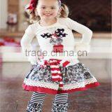 Top Selling Multi Ruffle Egg Embroidery Custom Easter Kids Sets thumbnail-5