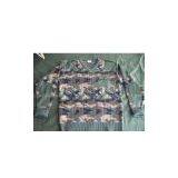 Camouflage Pullover Sweater Jersey Woolen Sweater Pullover Jersey thumbnail-1