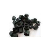 Black Open-topped Polypropylene Cap for Sterile Vials 13mm