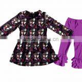 2017 New Arrival Cute Halloween Party Clothing for Girls Design Kids Toddler Girl Clothing Sets