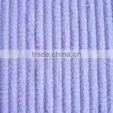 jacquard line design coral fleece fabric for garment
