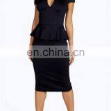 Lady Check Dress Long Sleeve Plaid Flannel Shirt Dress With Drawstring Waist thumbnail-5