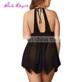 2017 Free Sample Japanese Mature Women Erotic Plus Size Lingerie Sexy Babydoll thumbnail-2