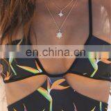 Sublimation Print Bikini Full Coverage Plus Size Swimwear Reversible One Piece Swimsuit thumbnail-5
