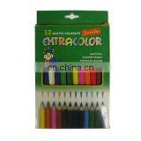 7/3.5 Inch 12 Pcs Wooden Color Pencil thumbnail-2