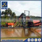 Bucket chain gold suction dredge for sale