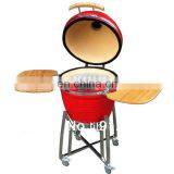 23 Inch Big Ceramic Pressure Barbeque Cooker Big Smokers BBQ Charcoal Grill thumbnail-3